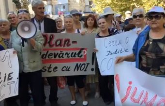 Сторонники Илана Шора вышли на протест в Кишиневе