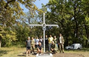 На Шерпенском плацдарме появился новый памятный знак в честь героев ВОВ