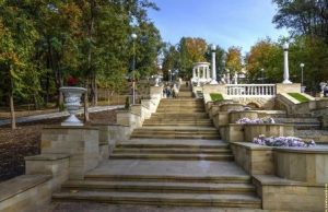 Лестница и сквер в парке Valea morilor будут сданы в эксплуатацию в конце августа