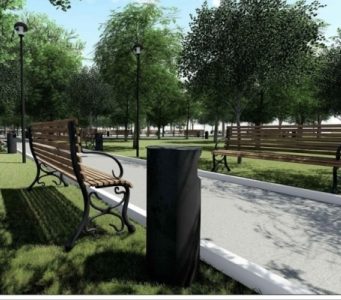 В Кишиневе реставрируют парк у завода „Мезон”