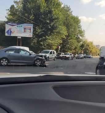 Авария произошла в Кишиневе в пятницу