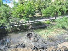 Реку Бык почистили от 300 тонн мусора река Бык