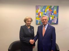 Гречаный провела встречу с председателем Венецианской комиссии