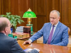Посол России в Молдове О.В. Васнецов встретился с Президентом Республики Молдова И.Н.Додоном