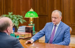 Посол России в Молдове О.В. Васнецов встретился с Президентом Республики Молдова И.Н.Додоном