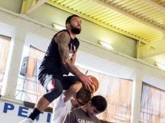 Баскетол-шоу: Данкер Алекс Захаров из Украины показал класс в Кишиневе