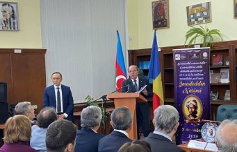 Посол России в Молдавии Олег Васнецов принял участие в праздновании 650-летия азербайджанского поэта Имадеддина Насими