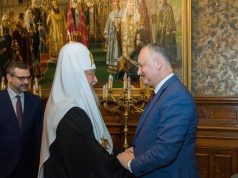 Игорь Додон пригласил Патриарха Московского и всея Руси Кирилла в Молдову