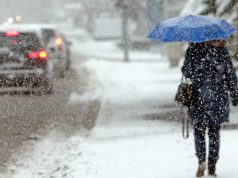 В Молдову идет снег, правда, пока что мокрый снегопад