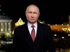 Владимир Путин обратился с новогодним поздравлением Путин
