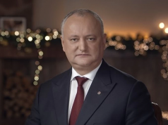 Новогоднее поздравление президента Молдовы Игоря Додона