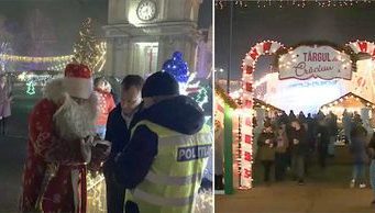 В Кишиневе Дед Мороз требовал деньги от девушки, сфотографировавшейся с ним