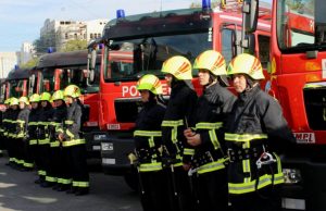 В Рождество спасатели и пожарные остаются на посту