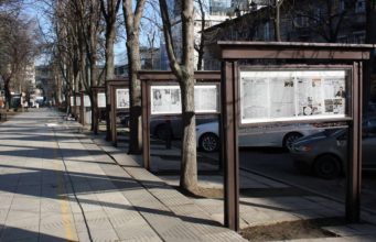 Аллея прессы в Кишиневе обрела новый вид