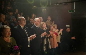 Президент стал зрителем спектакля театра “С улицы Роз”