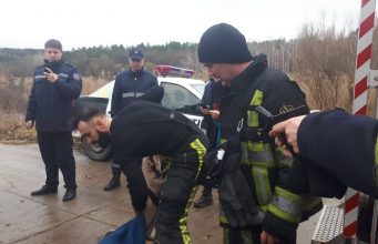 Спасатели оказали первую помощь девушке, едва не утонувшей в пруду, в Кишиневе