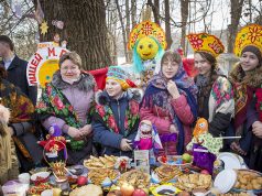 В Кишиневе прошли народные гулянья, посвященные Масленице