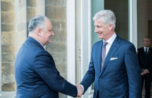 Игорь Додон встретился с королем Бельгии