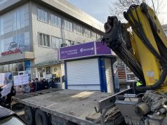 В Кишиневе продолжают сносить газетные киоски – люди остаются без работы киоски