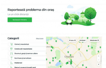 Жители Кишинева могут пожаловаться на проблемы города в онлайн-режиме