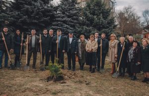 В Тараклии заложили сосновую аллею в честь освободителей Болгарии от османского ига