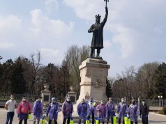 Voluntarii “Voievod” și “Urmașii lui Ștefan” se implică în lupta cu epidemia (VIDEO-FOTO)