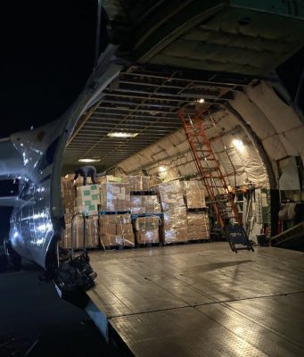 Борт ВКС России доставил в Молдову груз из Китая