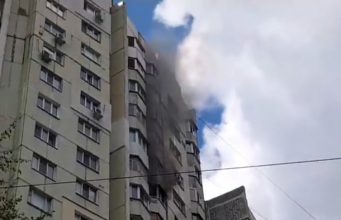 Пожар произошел в Кишиневе