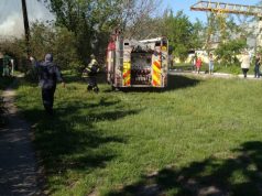 Пожар по неосторожности в г.Басарабка (ВИДЕО)