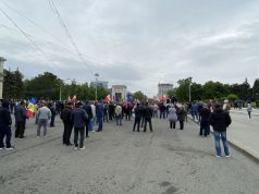 Воскресный протест прошел без масок и без последствий
