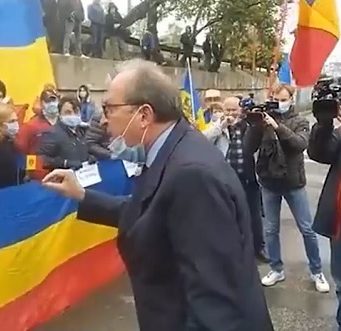 “Смотрите, кто подхрюкивал и тут же замолк”: Цырдя об инциденте с унионистами и румынским послом (ВИДЕО)