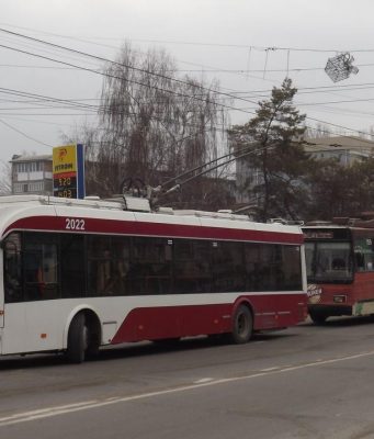 Транспорт в Кишиневе и Бельцах в эти выходные ходить не будет троллейбус