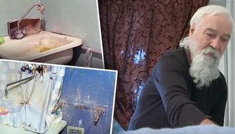 В Кишинев одинокому бедному пенсионеру помогли сделать ремонт и погасили его долги