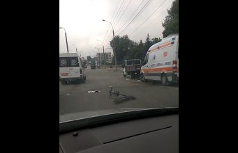 В столице Ford сбил мужчину на электросамокате, пострадавший в коме