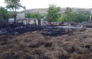 В Леовском районе из-за детских игр произошел пожар