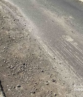 Скандал на юге страны – свежеуложенный… некачественный асфальт