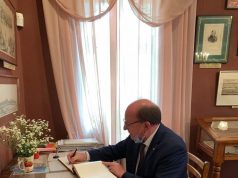 Посол России в Молдавии О.В.Васнецов посетил Дом-музей А.С.Пушкина