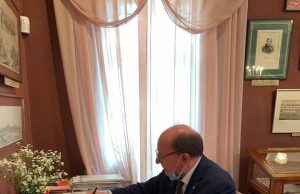 Посол России в Молдавии О.В.Васнецов посетил Дом-музей А.С.Пушкина