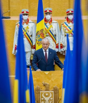 Президент поздравил граждан Молдовы с Днем независимости