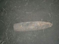 В Вулканештах нашли артиллерийский снаряд