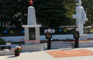 В Леовском районе реконструировали мемориал воинам Великой Отечественной войны