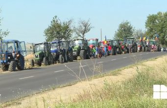 Протестующие фермеры заблокировали трассу Кишинёв – Каушаны