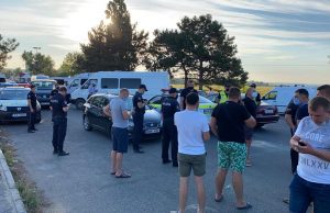 В Леушенах протестовали транспортники