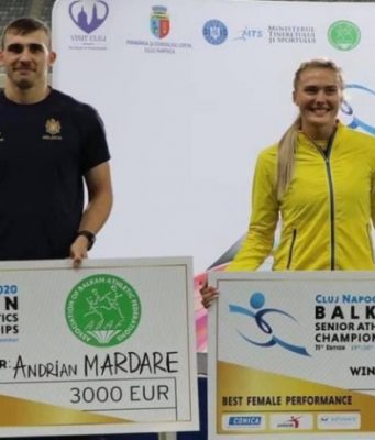 Молдавский копьеметатель Андриан Мардаре завоевал золотую медаль в Клуж-Напоке