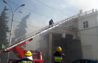 В Национальной филармонии произошел пожар