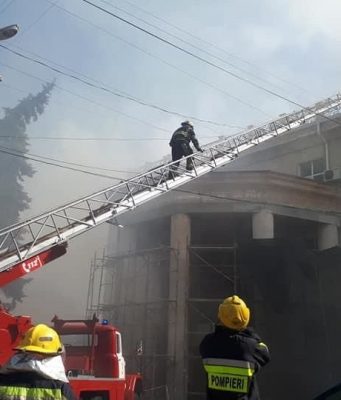 В Национальной филармонии произошел пожар