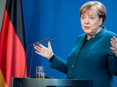 Меркель поддержала заявление Путина, Трампа и Макрона по Карабаху меркель