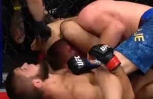 Хабиб Нурмагомедов победил Джастина Гэтжи и сохранил титул чемпиона UFC