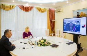 Кику выступил с речью в режиме видеоконференции в заседании межправсовета ЕАЭС