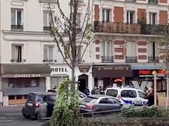 На улице Парижа задержали мужчину с мачете